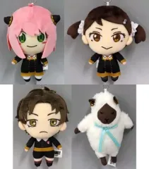 【中古】ぬいぐるみマスコット・ぬいぐるみバッジ 全4種セット ぬいぐるみマスコット～お友達といっしょ～ 「SPY×FAMILY」