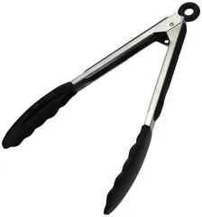 CASUAL PRODUCT シリコン万能トング 23ｃｍ BK 578687