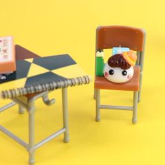 ピカピカの1年生★入学ほっぺちゃん青ランドセル／ストラップ