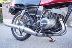 RG250Eガソリンタンク！錆無し新品キャップと新品コック付き！送料込み