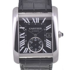 カルティエ CARTIER W5330004 タンク MC スモールセコンド デイト 自動巻き メンズ 美品 R#141716