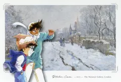 【中古】ポストカード [単品] 江戸川コナン＆服部平次 ポストカード 「名探偵コナン×ロンドンナショナル・ギャラリー」