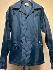 80年代初期U.S.A.製Cardinal希少1pSKULL刺繍コーチジャケット