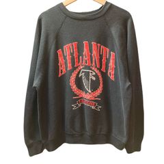 【海外規格L】古着 70s~80s ARTEX スウェットシャツ NFL Atlanta Falcons USA製