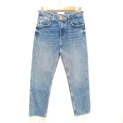 ZARA(ザラ) レディース スリムフィット デニム パンツ 38_i4209