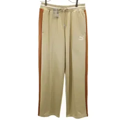 PUMA プーマ トラックパンツ M ベージュ系 ジャージ メンズ 古着