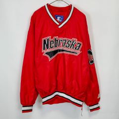 【古着】Starter ネブラスカ・ハスカーズ プルオーバー