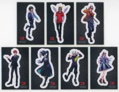 【中古】シール・ステッカー 全7種セット Crazy Raccoon(等身) ステッカー 「Crazy Raccoon×GiGOキャンペーン」 クレーンゲーム特典 第1弾