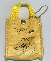 【中古】キーホルダー ジェリー ミニミニショッパーチャーム 「誕生85周年記念 トムとジェリー展 君が笑うと、僕も笑っちゃう」