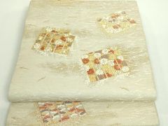 平和屋着物▽小紋 単衣 源氏香花文 洗える着物 DAAV5706az