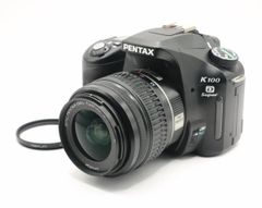 ★美品★ペンタックス PENTAX K100 D Super ボディ+ SMC PENTAX-DA 18-55ｍｍ Ｆ3.5-5.6 AL ★　W0538＃2374