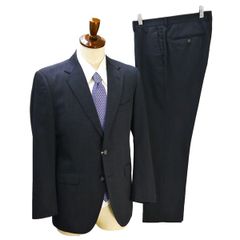 【超美品】HILTON スーツYA5ダークネイビー 総裏 ノータック 楽天市場】【洋服の青山】春夏 ネイビー系 プレミアム