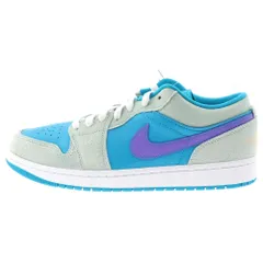 NIKE (ナイキ) AIR JORDAN1 LOW SE エアジョーダン1 ロー シーズナルエディション ローカットスニーカー DX4334-300 ブルー US10.5/28.5cm