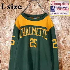 【ランタグ】チャンピオン champion ロンT ルイジアナ州 シャルメット