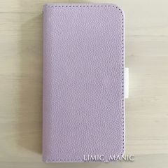 iPhone 7 8 SE (第2世代/第3世代) SE2 SE3 手帳型 ケース スマホケース カードケース カラフル レザー調 パープル 紫 紫色 アイフォン