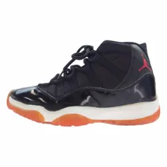 NIKE AIR JORDAN ナイキ ジョーダン スニーカー 130245-062 11 RETRO BRED 1995年製 90s レトロ ブレッド ハイカット スニーカー  ブラック系 25.5cm【中古】