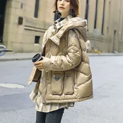 【新品】【未使用】【タグ付】ベスト×シャツ 2Way キルティング ダウンジャケット