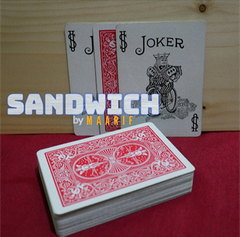 － シンプルなサンドイッチ現象！ －Sandwich by Maarif (手品、マジック）