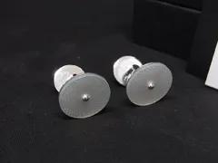 ■新品同様■ dunhill ダンヒル SV925  カフスボタン カフリンクス アクセサリー 紳士 メンズ  シルバー系 BD9635のサムネイル