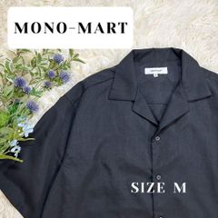 MONO-MART モノマート シャツ ブラック 半袖 サイズM