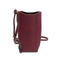 LOEWE ロエベ　ゲートポケット バーガンディ レザー スマホショルダーバッグ 楽天市場】ロエベ LOEWE ゲートポケット ショルダーバッグ