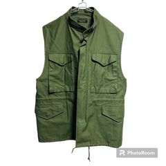 【22AW】JOURNAL STANDARD Homestead M-65 Fishtail Military Vest ミリタリー ベスト 再構築 Mサイズ ビッグシルエット【LO000019】