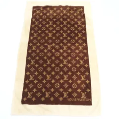 □ 44071☆年 ルイヴィトン タオルケット ブランケット モノグラム