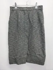 ◇ ⊇ GALLARDAGALANTE NAVY ガリャルダガランテ 膝下丈 タイト スカート サイズ1 ブラック系 レディース E  【1411070011701】