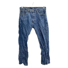 Levi's 505 デニムパンツ W32 リーバイス レギュラーフィット インディゴ コットン 古着卸 アメリカ仕入 2502-742