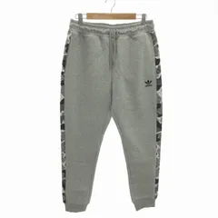 アディダスオリジナルス adidas originals GRAPHICS CB TRACKPANTS トラックパンツ スウェットパンツ イージー カモフラ切替 ロゴ L グレー DN8037 /FT