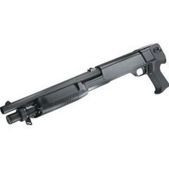 マルイM870 エアコキショットガン シルバー フルメタル デチューン 3発