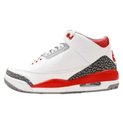 Air jordan 3 red sale