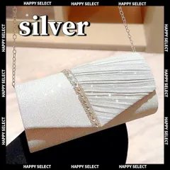 パーティーバッグ レディース 結婚式 おしゃれクラッチ人気スパンコール 入学祝い クリスマスパーティー シルバー