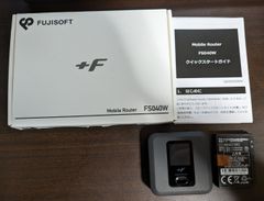 富士ソフト +F FS040W モバイル Wi-Fi ルーター SIMフリー 送料無料 匿名配送