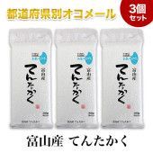 富山産 てんたかく　300g(2合) × 3パック 真空パック