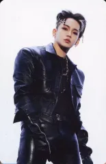 【中古】コレクションカード(男性) TREASURE/ヒョンソク/CD「REBOOT」［PHOTOBOOK VER.1］（black）フォトカード