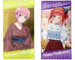 【中古】タオル・手ぬぐい 全2種セット ビジュアルBIGタオルvol.1 「五等分の花嫁∬」 タイトーオンラインクレーン限定