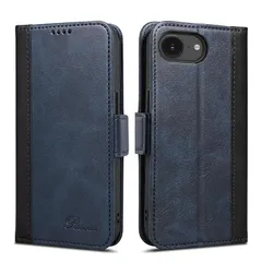 Rssviss iPhone 16e 用 ケース 手帳型 iPhone 16e 手帳型ケース アイフォン16E 用 ケース カード収納 スタンド機能 全面保護 衝撃吸収 スマホケース サイドマグネット 財布型 カバー デザイン 実用性 汗や指紋防止 擦り傷 0