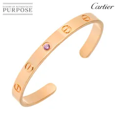 カルティエ ラブ ブレス #16 オープン サファイヤ K18 PG 750 ブレスレット バングル Love Bracelet 90271410のサムネイル