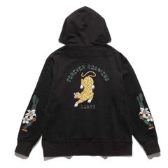 HOKKAIDO ROARK パーカー 黒 虎刺繍 file.jpg