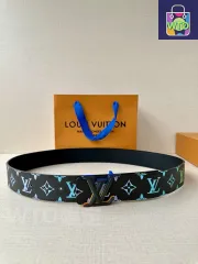 【今日特価】Louis Vuitton Initiales ルイヴィトン イニシャルズ レザーベルト