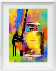 ■セール価格■ブランドオマージュアートポスター A4サイズ205 額入りポスター
