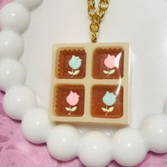 花誘う シマエナガ ネックレス レジン ハンドメイド No.105 - メルカリ
