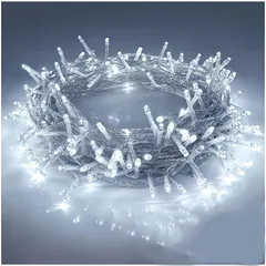 【新品】 キャンデイ（candy88）LEDイルミネーションライト屋外 防水10m100球30m300球100m800球LEDストリングライト 屋外 防水 8点灯パターン 記憶メモリー インテリアストリングライト クリスマス 飾り ワイヤ キャンプ用 ガー 0