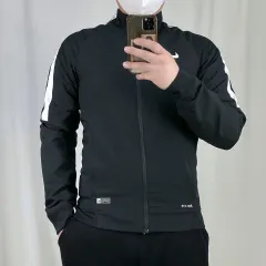 Nike(ナイキ） ドライフィット 黒 トレーナー ジャージ S 250215