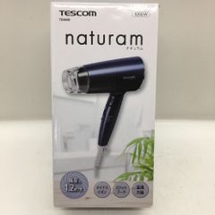 06w1145 TESCOM naturam マイナスイオン ヘアードライヤー TD200B  テスコム  ネイビー  理美容家電  【中古品】