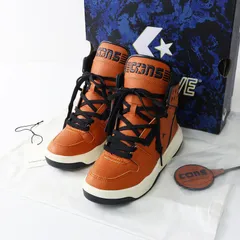 新品 定価3.3万 コンバース ビューティフルピープルコラボ ERX-400 EW HI / BP ハイカットスニーカー 26cm オレンジ┃【2400014626537】