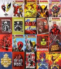 【中古】ポスター 全20種セット 「Happyくじ MARVEL『デッドプール＆ウルヴァリン』」 G賞