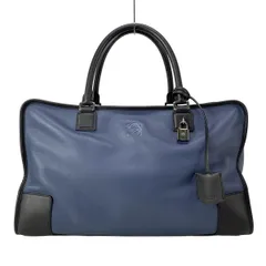 N*A様 LOEWE　ロエベ　アナグラム　ボストンバッグ　スペイン製　90sVi LOEWE - ロエベ LOEWE ボストンバッグ アナグラム レザー 03