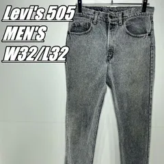 【US古着･00’s】Levi's 505 リーバイス ブラックデニム　ジーンズ　メンズ　サイズW32/L32
